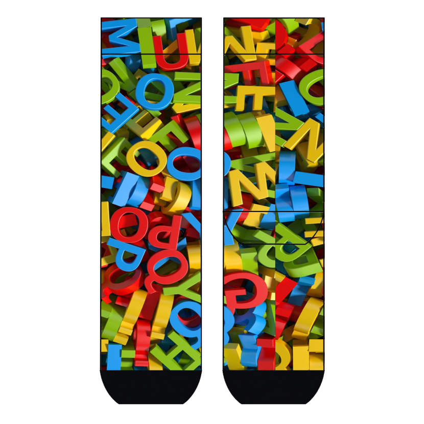 Cool 7 - Unisex One Size (41/46) - Print Socken - Runddruck Motiv: C5441